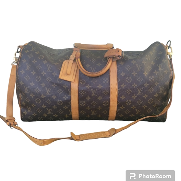 Louis Vuitton Handbags - Louis Vuitton Keepall Bandouliere 55 Monogram Travel Bag With Extras